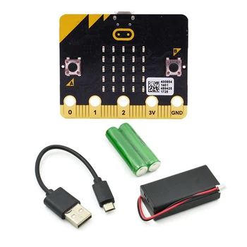 3X Microbit IR Starter Kit BBC Smart Kit de Coche/Qtruck/Python Educación Microbit Admite la AI Y el Aprendizaje de Máquina