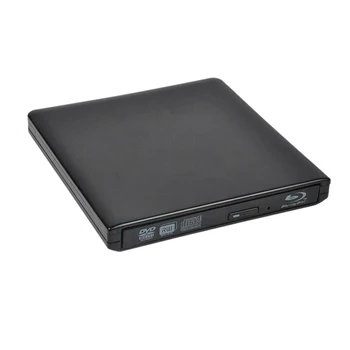 Unidad de DVD externa USB 3.0 Slim CD/DVD-ROM unidad de CD/DVD-RW Jugador del Quemador para Windows 7/8/10/XP MAC OS
