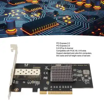 10 gb SFP Tarjeta de Red NIC PCI Express de Ranura X8 de Intel 82599 Chipset PCI Express Adaptador de Red para Ganar para Linux caliente