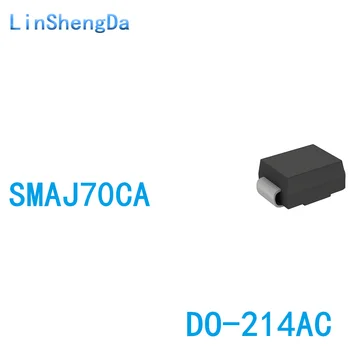 10PCS SMAJ70CA P6SMAJ70CA Bidireccional de los TELEVISORES de Supresión de Transitorios Diodo Chip DO-214AC